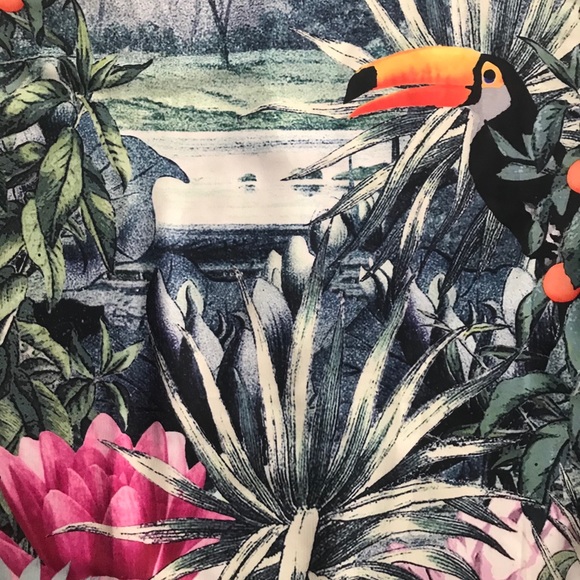 H&M Conscious Collection Tropical Print Dress - Picture 5 of 6